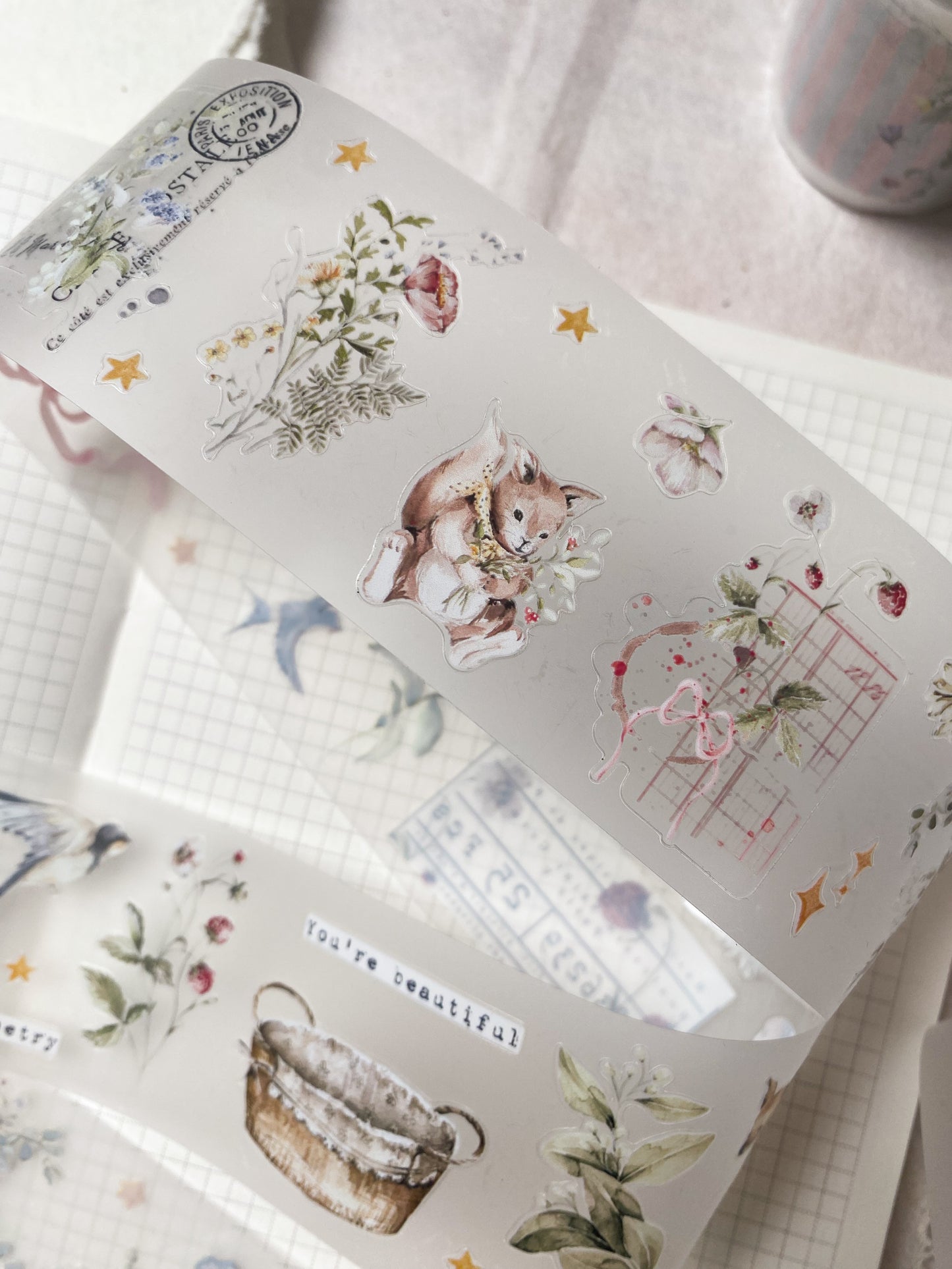 PET tape - Lovely moments - P-011