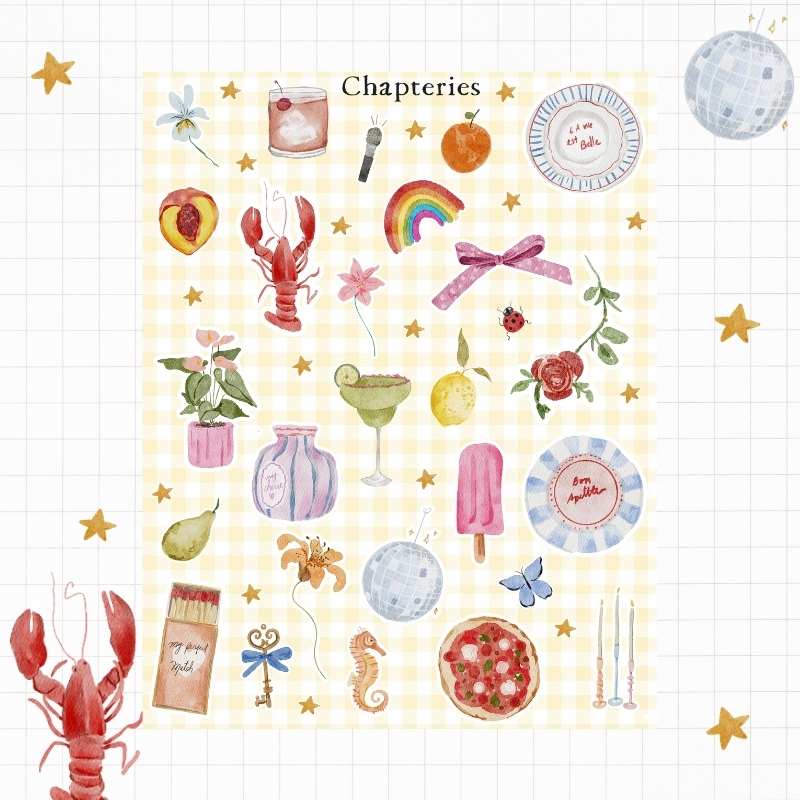 Sticker sheet - Summer - S-268