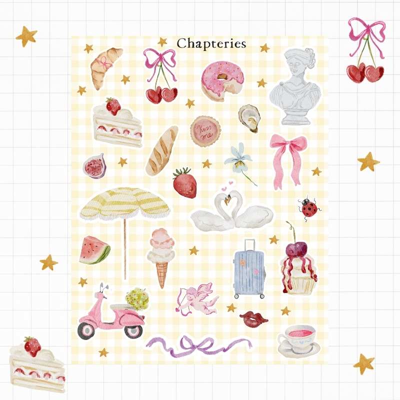 Sticker sheet - Summer - S-270