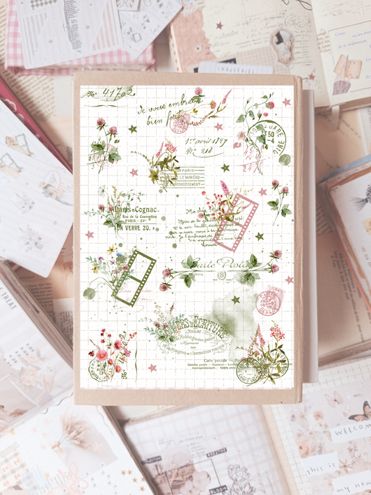 Pattern paper - white matte, clear matte or vellums