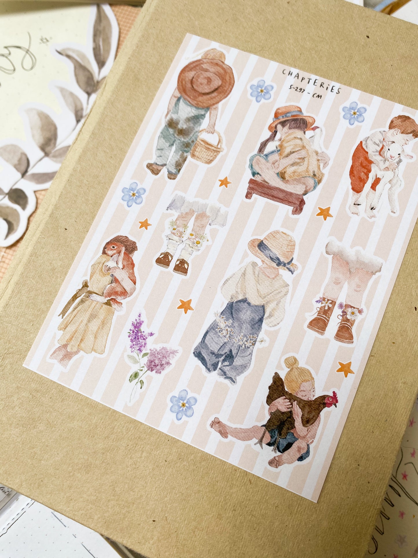 Stickers sheet - Outdoor childhood