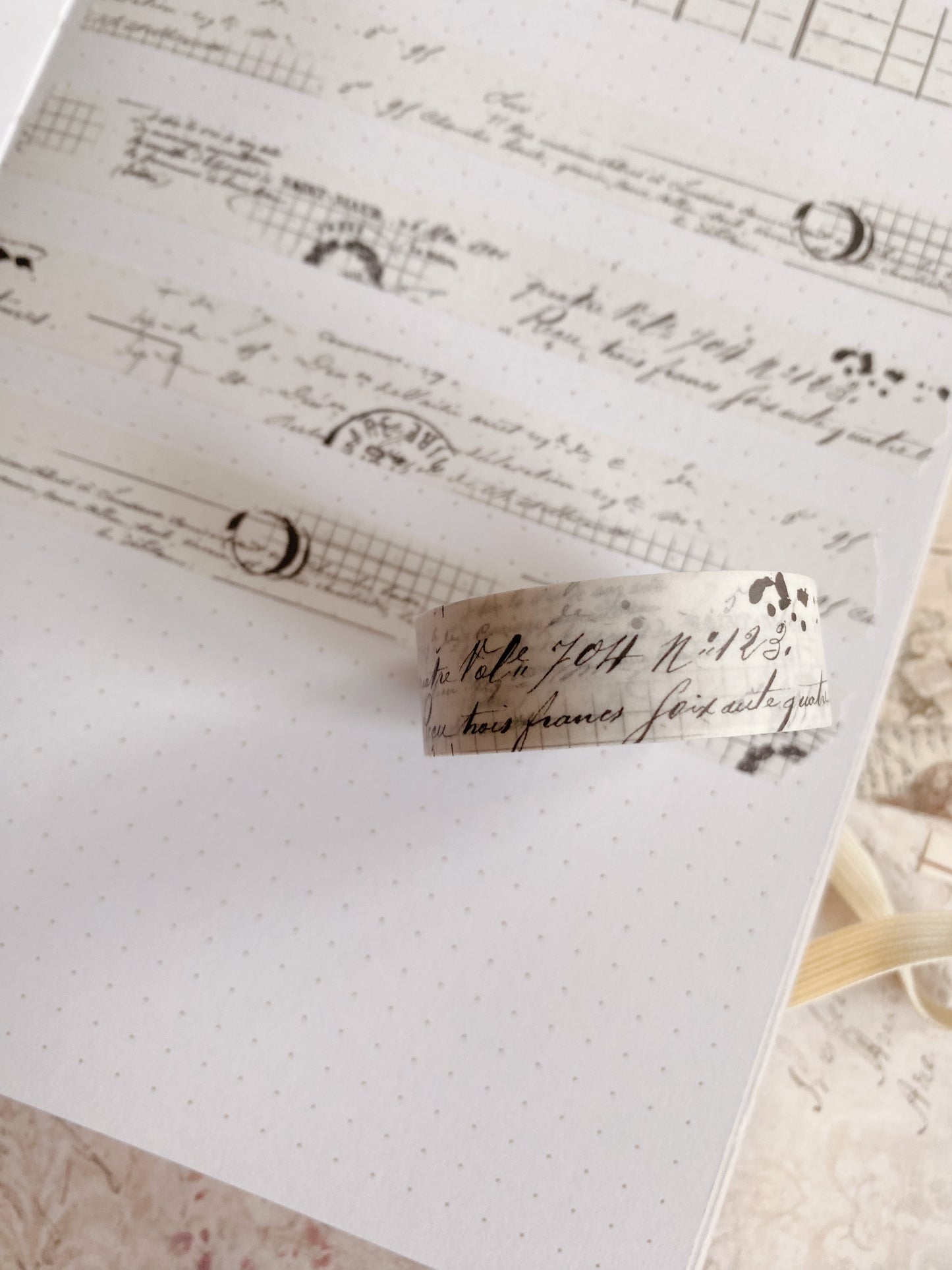 Washi tapes - Vintage Black & White