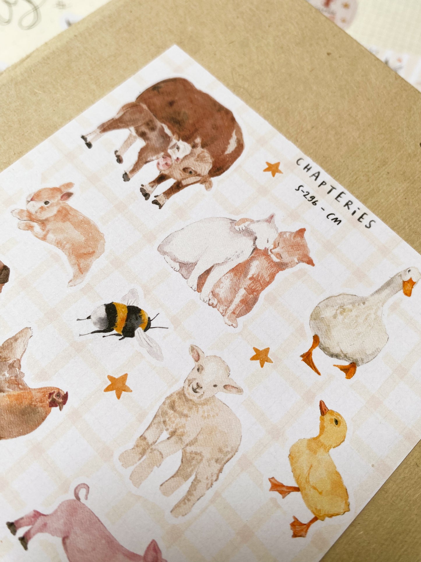 Stickers sheet - Animals