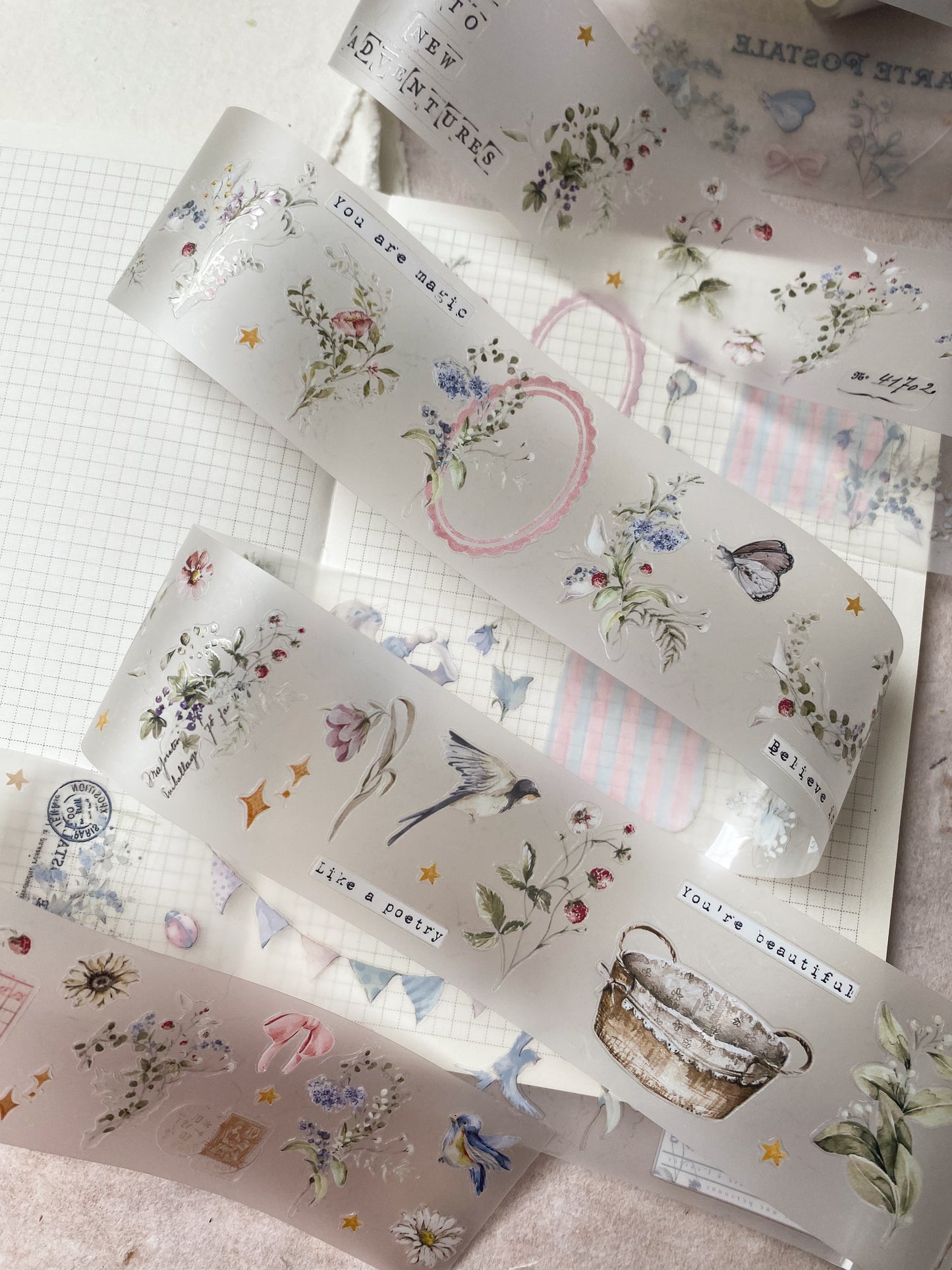 PET tape - Lovely moments - P-011