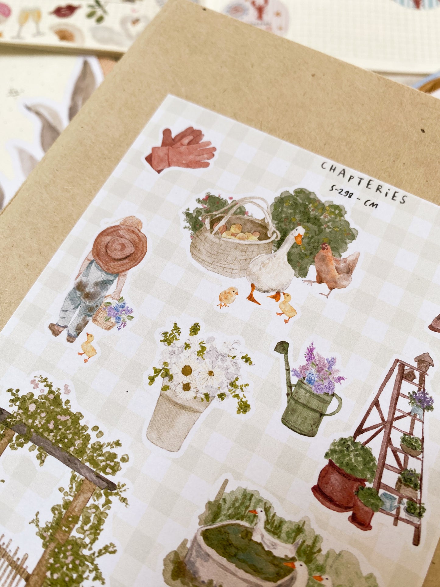 Stickers sheet - Gardening