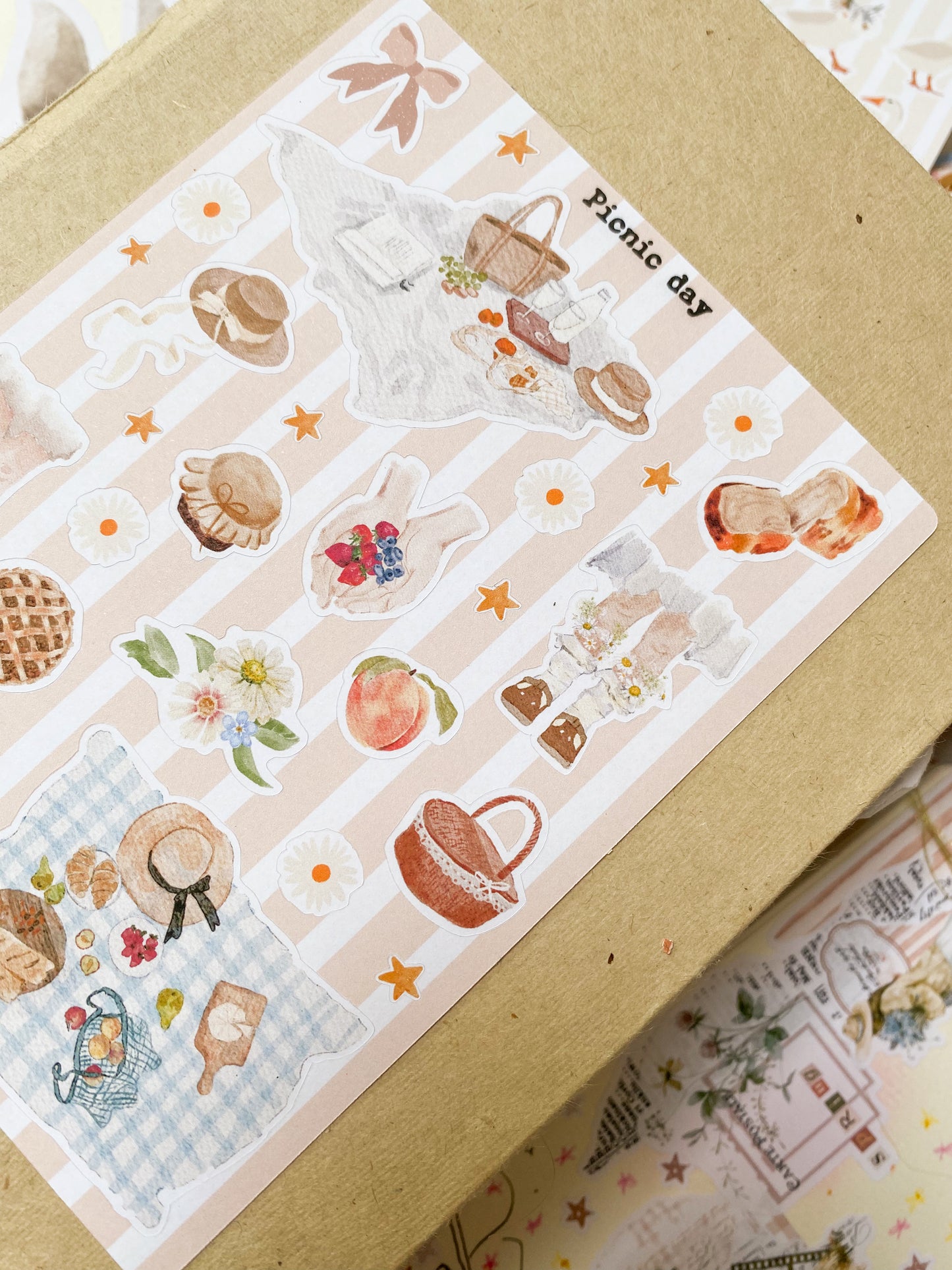 Stickers sheet - Picnic day