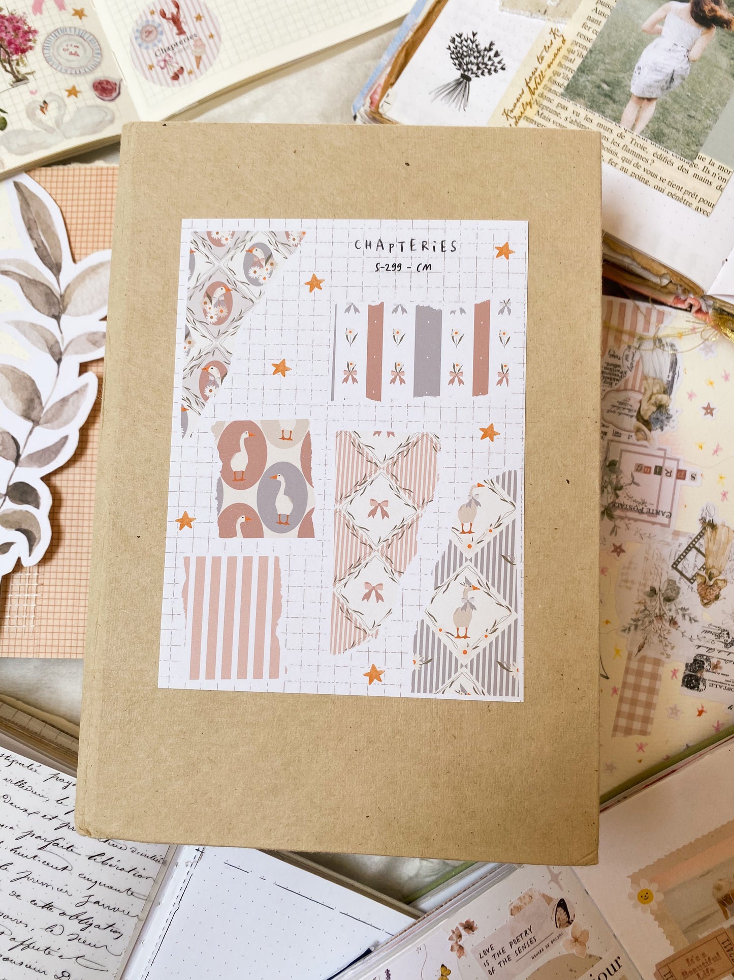 Stickers sheet - Torn papers