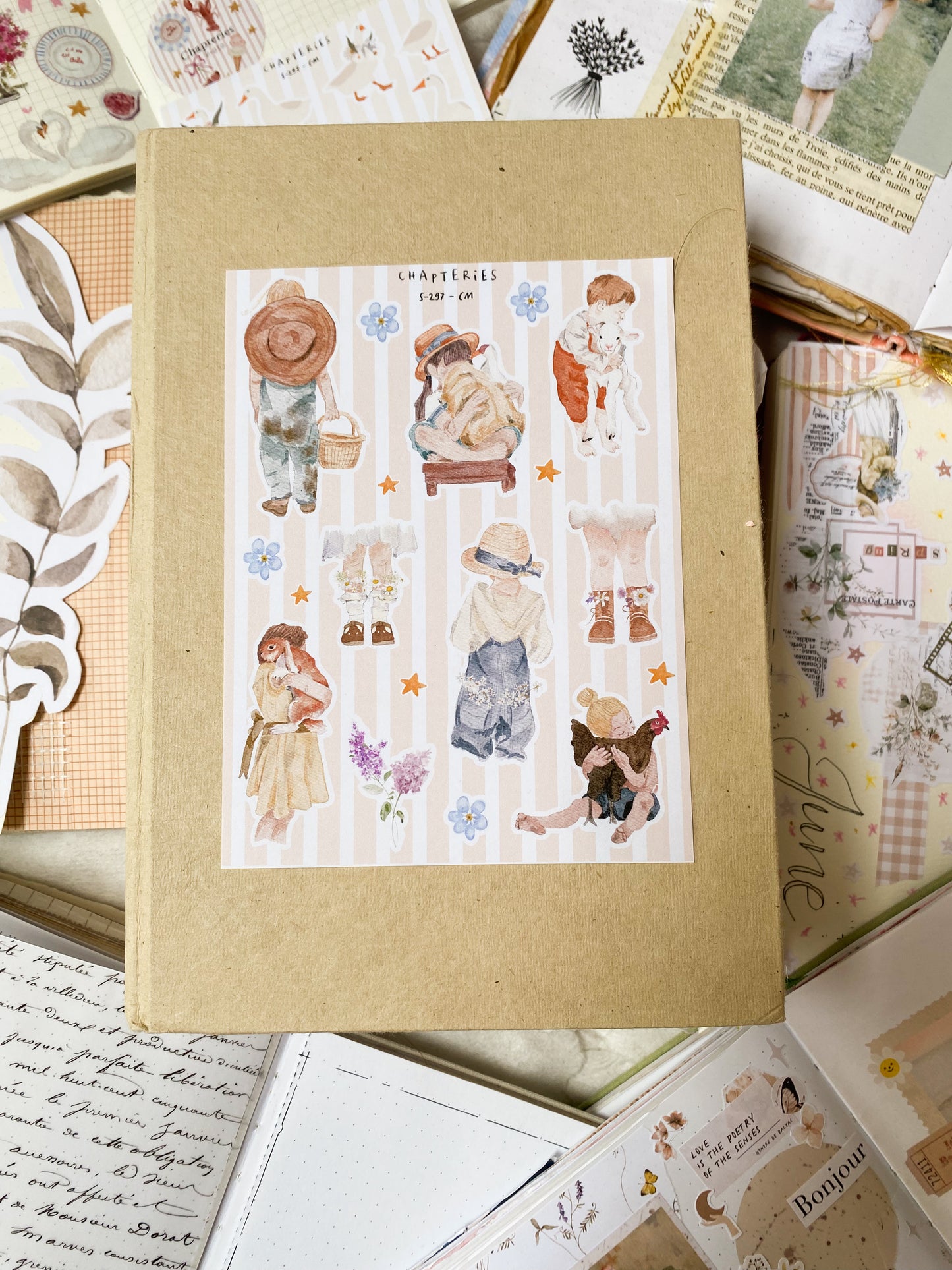 Stickers sheet - Outdoor childhood