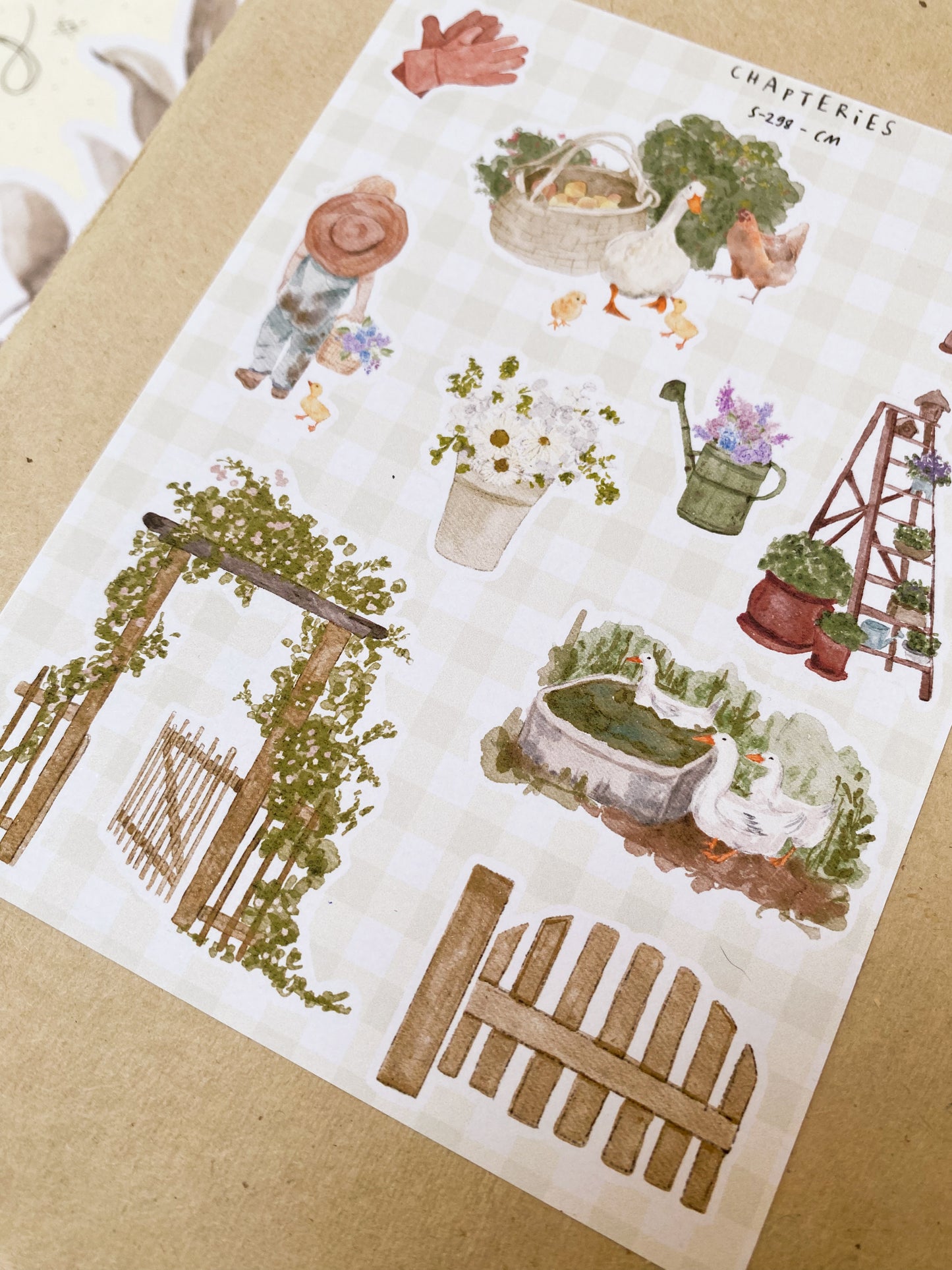 Stickers sheet - Gardening