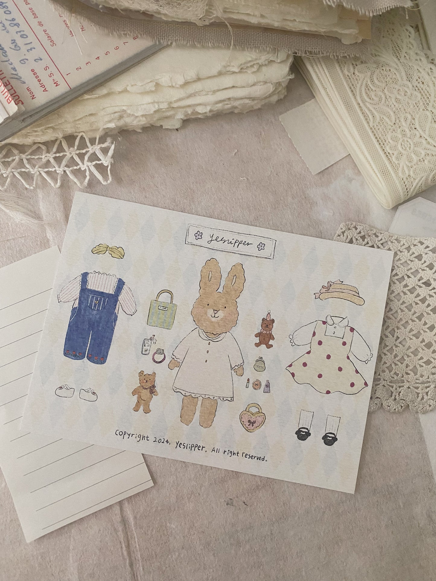 Yeslipper postcards