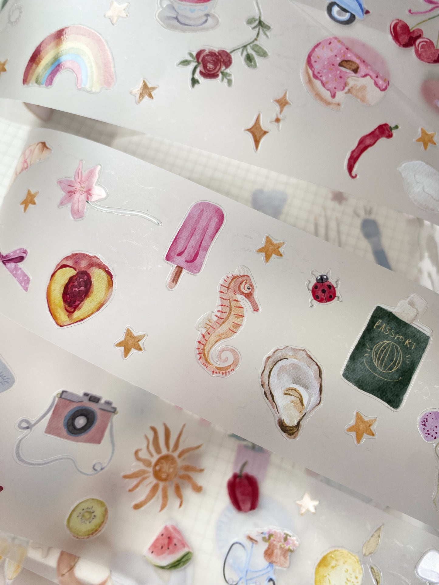 PET tape - Summer elements P-010