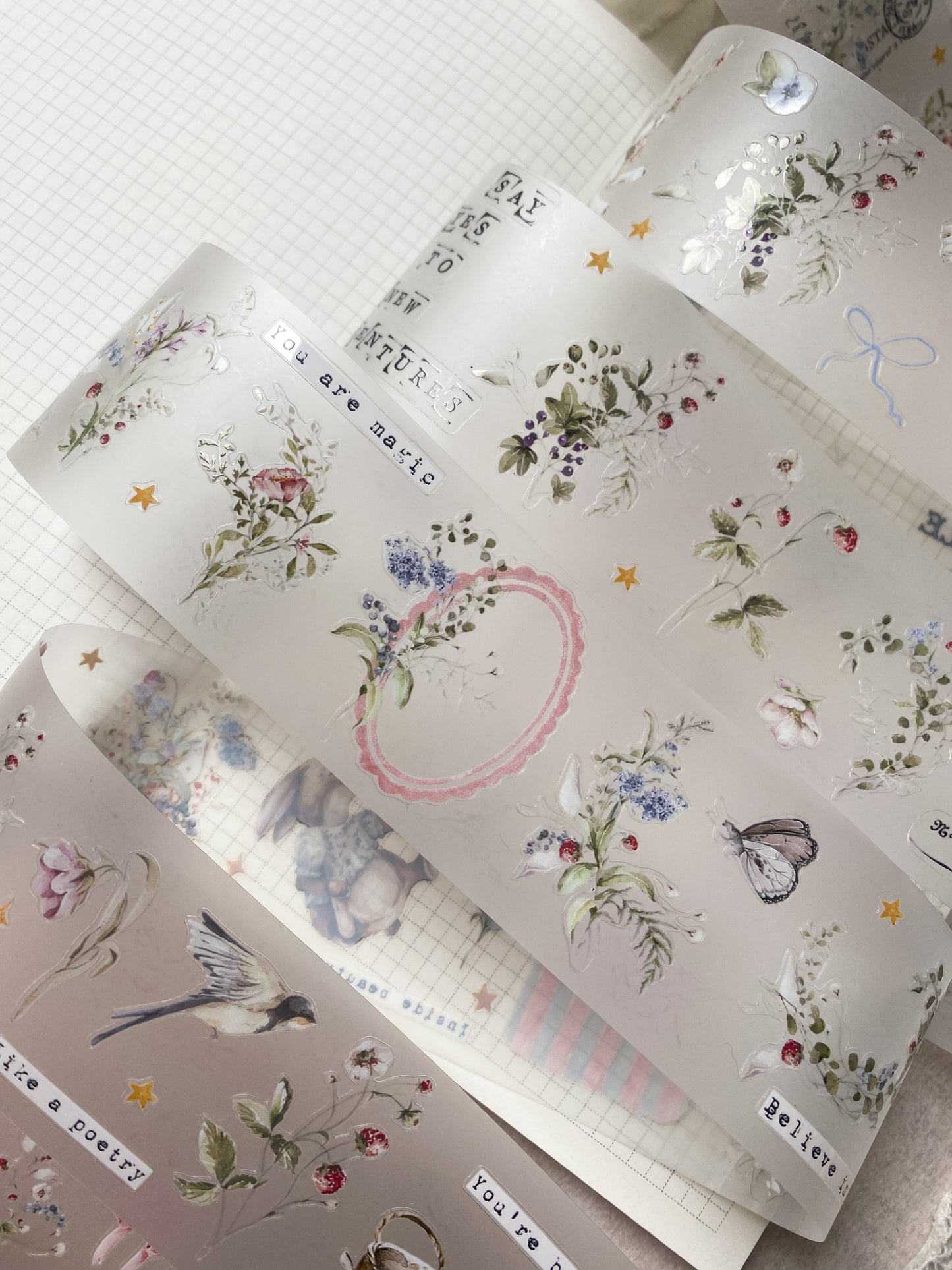 PET tape - Lovely moments - P-011