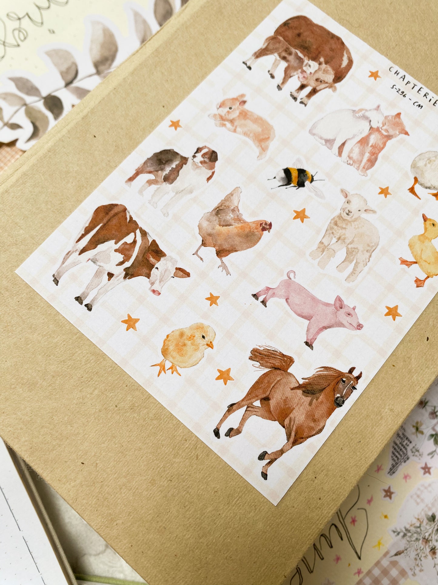 Stickers sheet - Animals