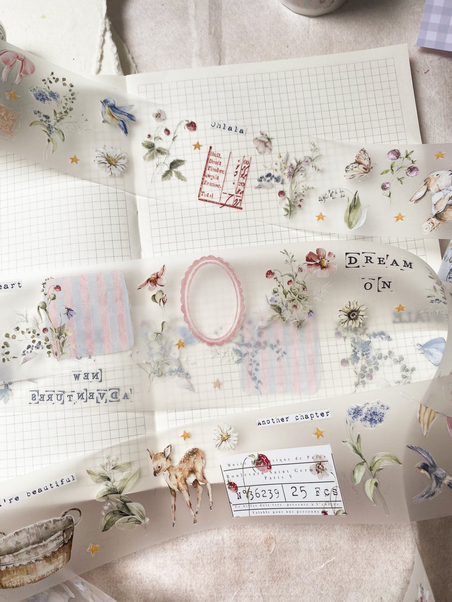 PET tape - Lovely moments - P-011