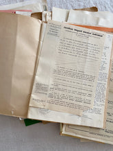 Cargar imagen en el visor de la galería, Authentic Vintage Papers - 10 selected randomly elements
