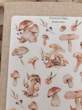 Load image into Gallery viewer, Sticker sheet - Mushrooms
