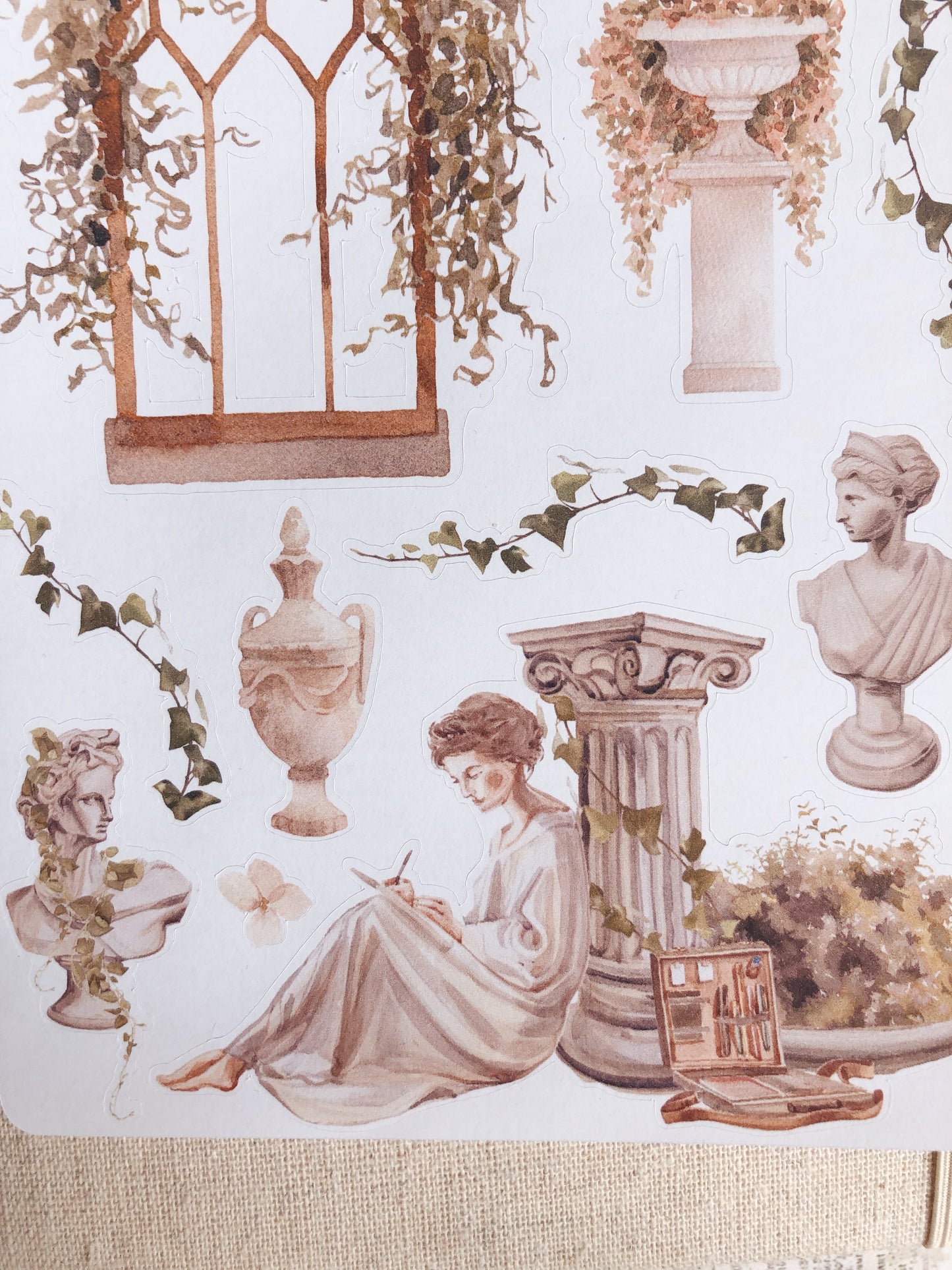 Sticker sheet - Antique Treasures