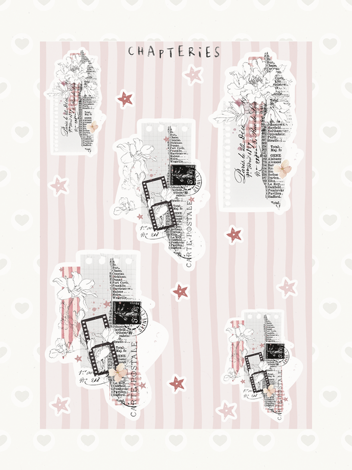 Sticker sheet - S-250
