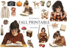 Carica l&#39;immagine nel visualizzatore di Gallery, Printable set - FALL
