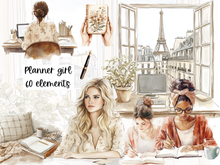 Carregar imagem no visualizador da galeria, Printable set - Planner girl
