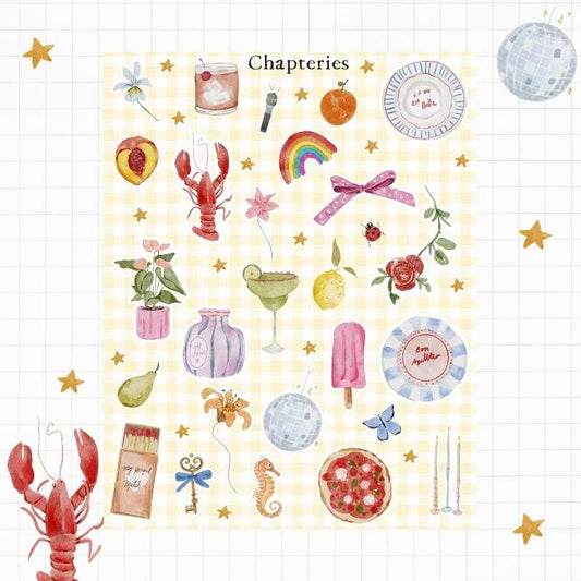 Sticker sheet - Summer - S-268