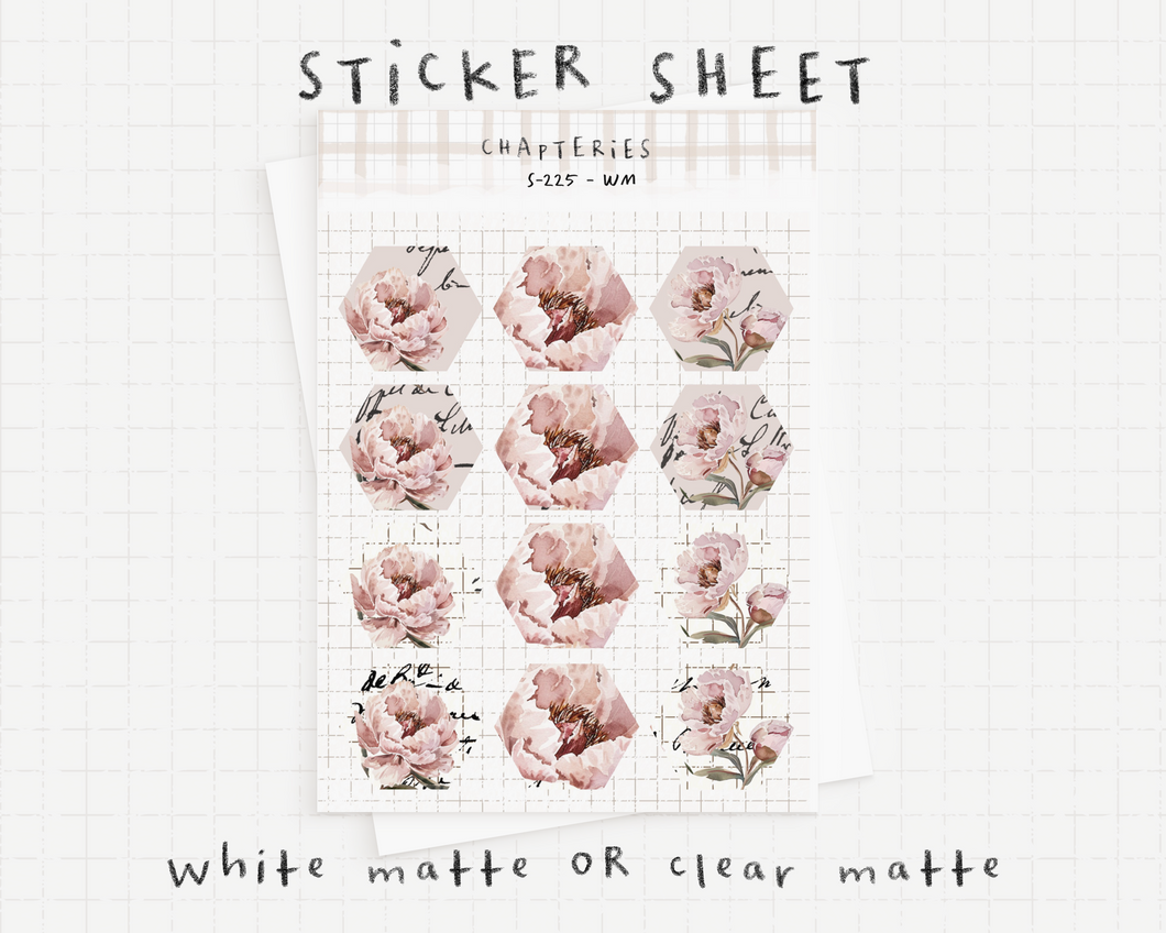 Sticker sheet - S-225