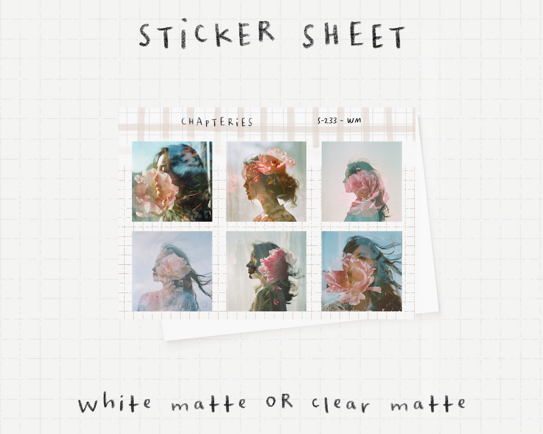 Sticker sheet - S-233