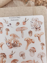 Cargar imagen en el visor de la galería, Sticker sheet - Mushrooms
