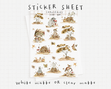 Load image into Gallery viewer, Set of Cute Autumn - Vellum + sticker sheets
