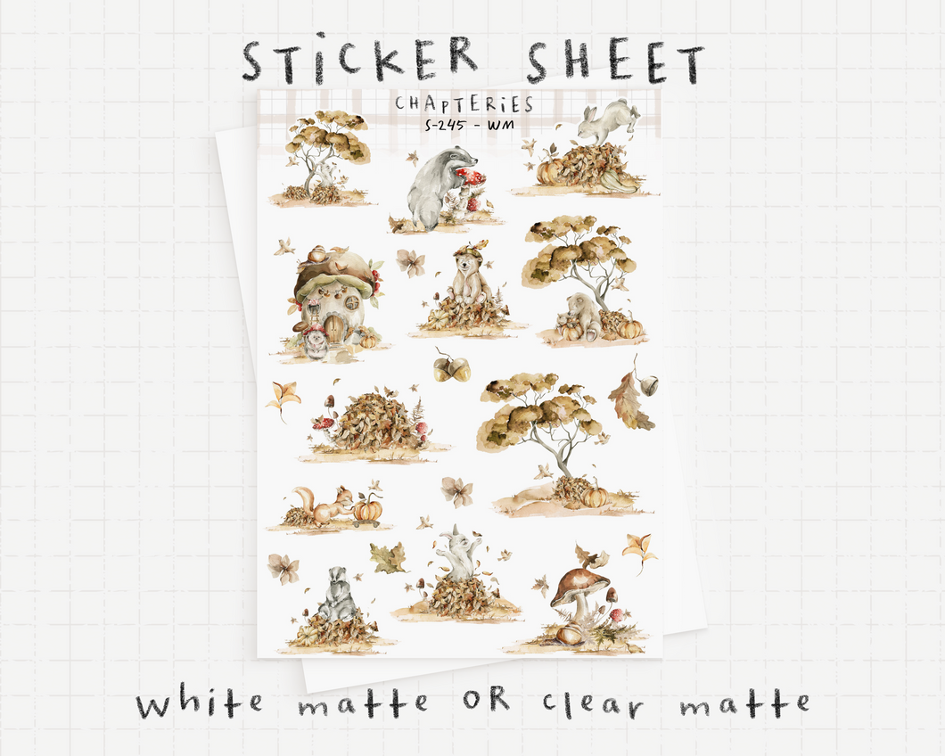 Sticker sheet - S-245