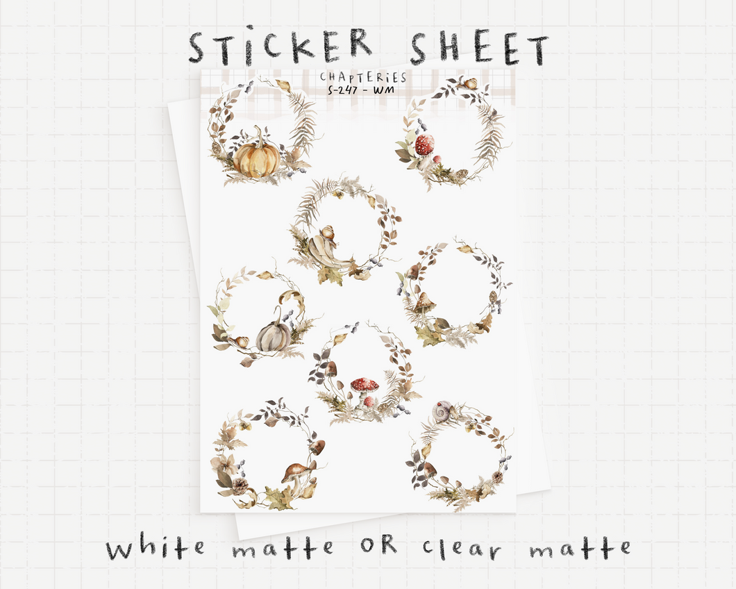 Sticker sheet - S-247