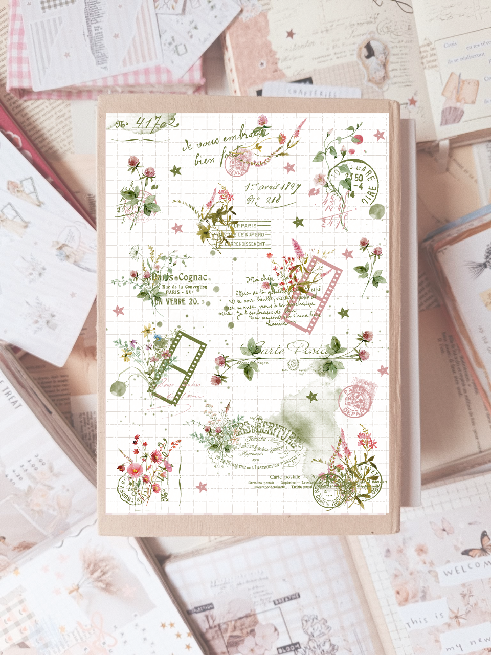 Pattern paper - white matte, clear matte or vellums