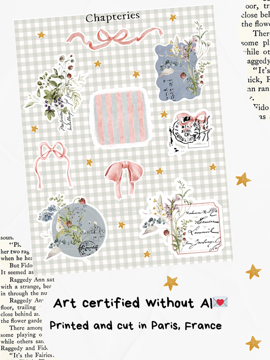 Sticker sheet - Ephemeras - S-262