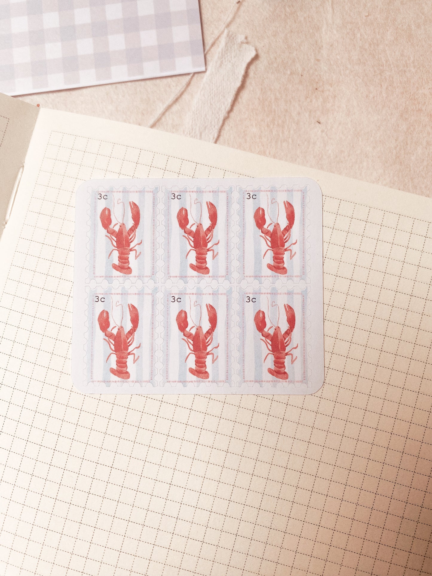 Stickers sheet - Lobsters - S-291