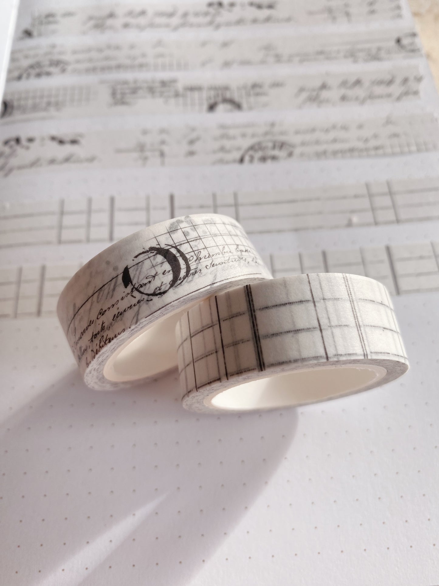 Washi tapes - Vintage Black & White