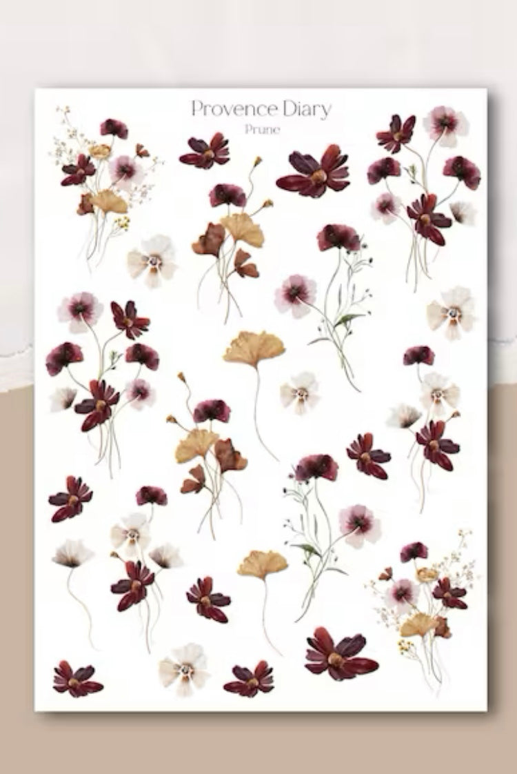 Sticker sheet - Prune