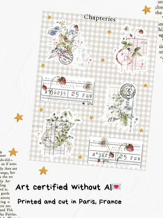 Sticker sheet - Ephemeras - S-261