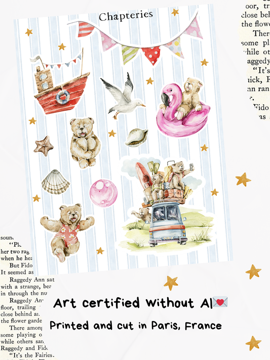 Sticker sheet - Summer woodland - S-274
