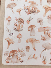 Carregar imagem no visualizador da galeria, Sticker sheet - Mushrooms
