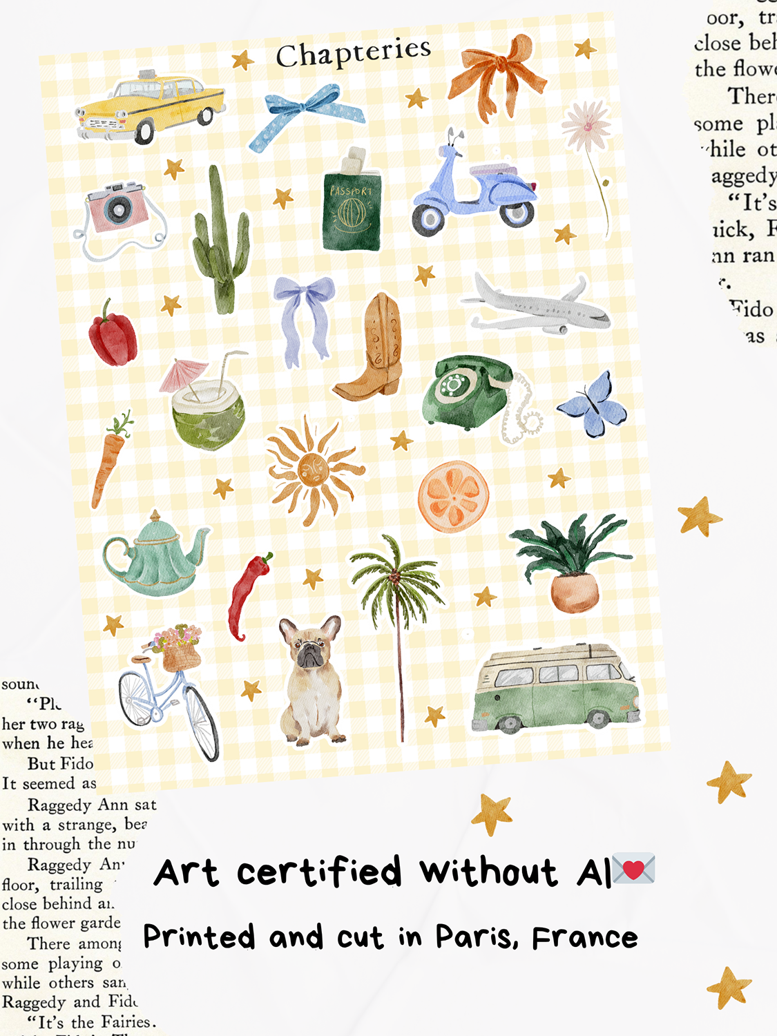 Bundle of sticker sheets - Summer