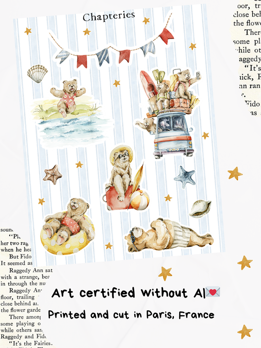 Sticker sheet - Summer woodland - S-271