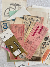 Load image into Gallery viewer, Authentic Vintage Papers - 10 selected randomly elements
