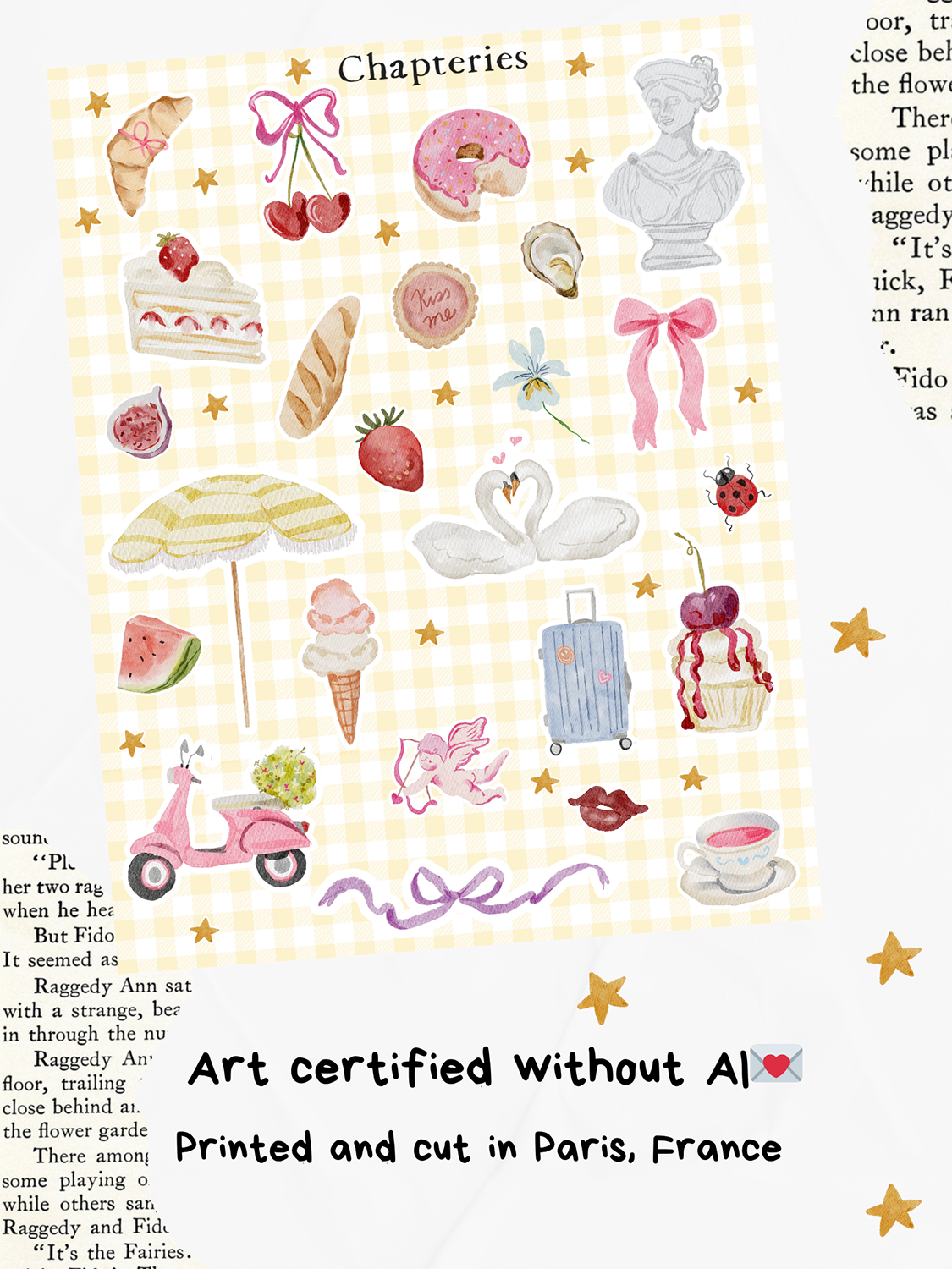 Bundle of sticker sheets - Summer