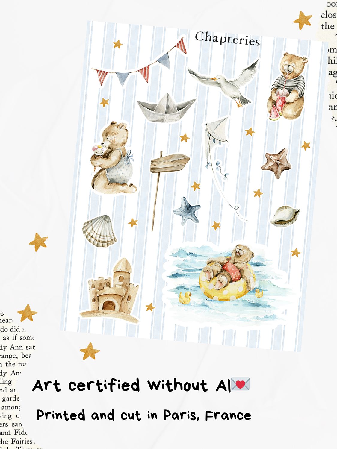 Bundle of Sticker sheets - Summer woodland