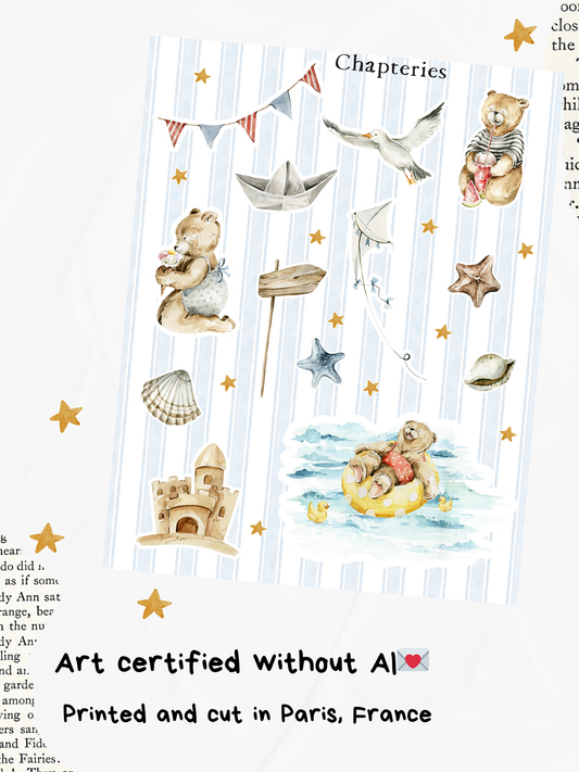 Sticker sheet - Summer woodland - S-272