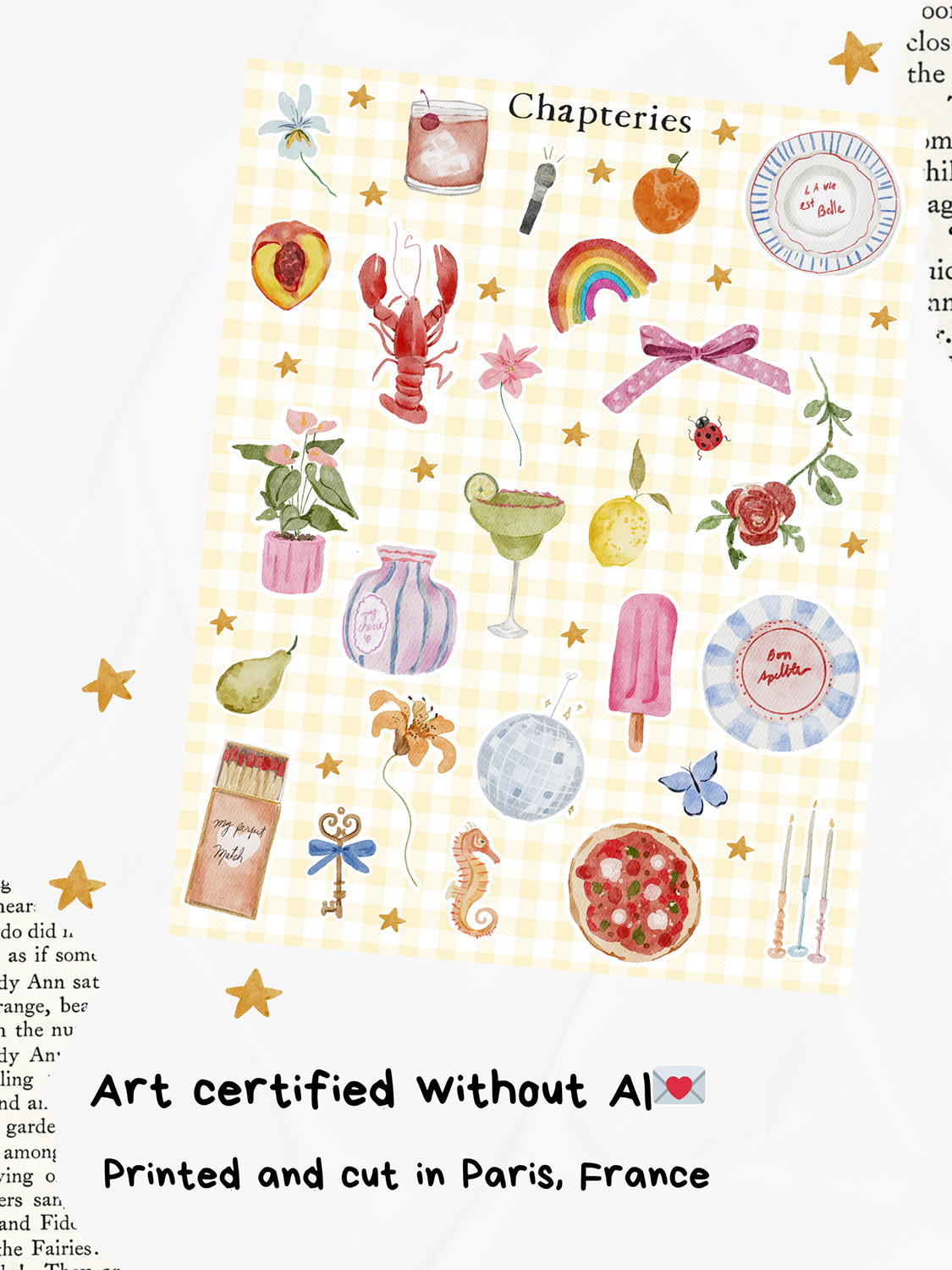 Bundle of sticker sheets - Summer