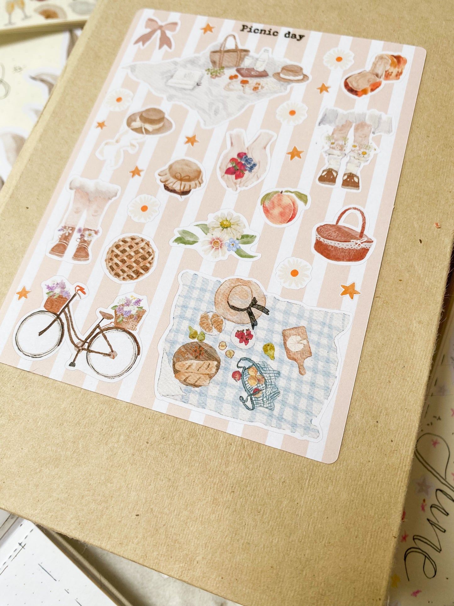 Stickers sheet - Picnic day