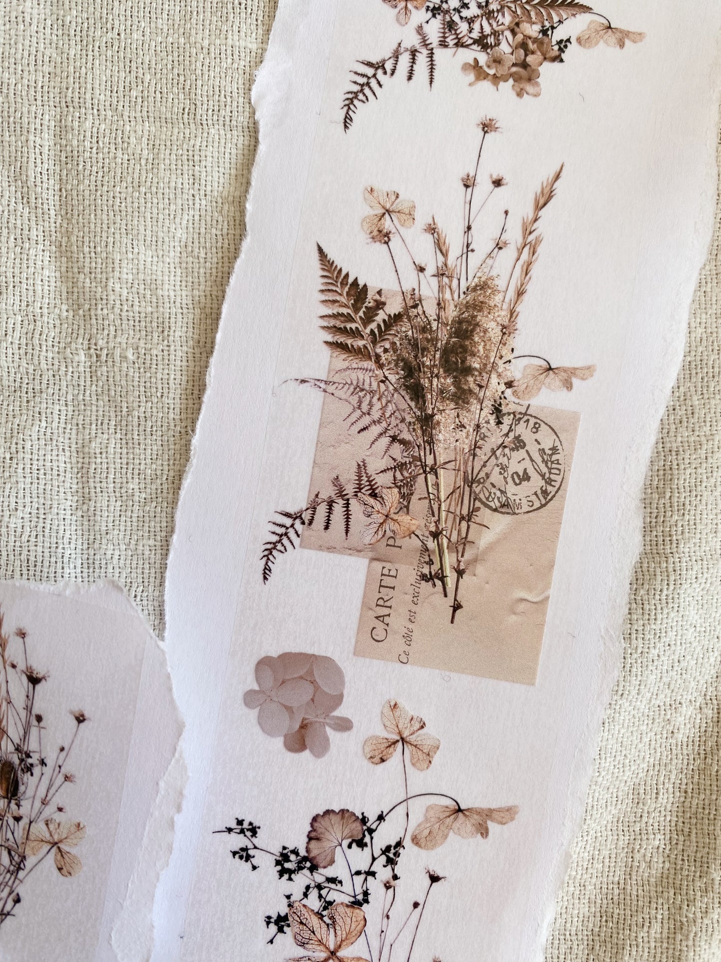 PET tape - Dried flowers