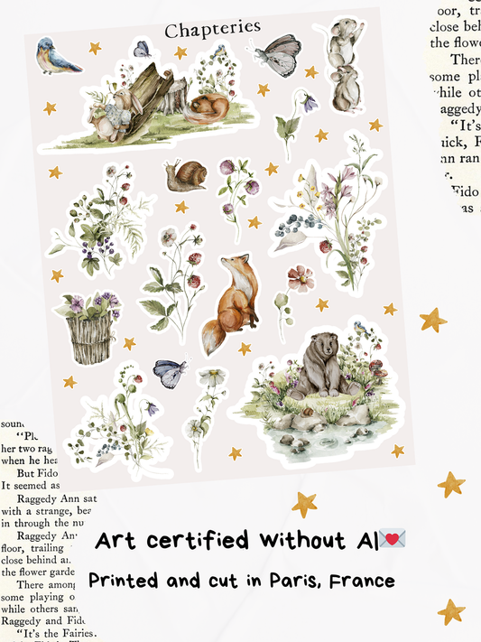 Sticker sheets - Woodland life - S-286