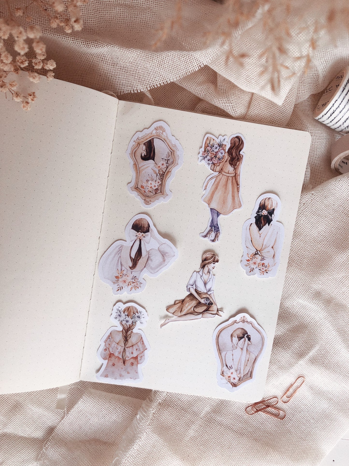 20 women stickers